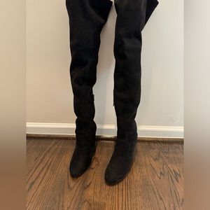 Aldo Over Knee Black Boots